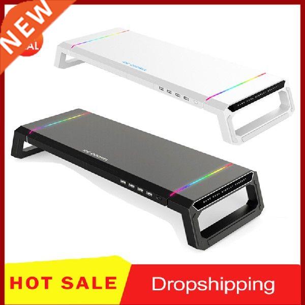 RGB 4 USB3.0 Charging Desk Organizer Support Universal