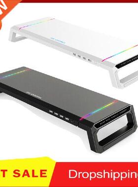 RGB 4 USB3.0 Charging Desk Organizer Support Universal