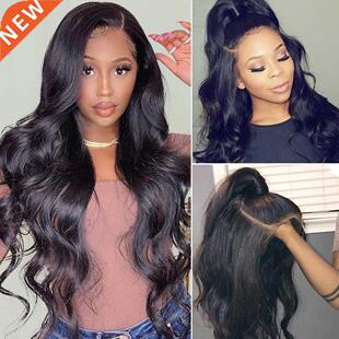30 Inch 13x4 Body Wave Lace Front Wig HD Transparent Lace Fr