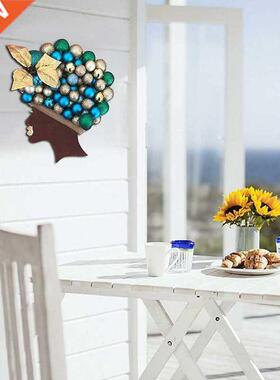 1pc Unfinished Wood Plate Blank Board Women Kids Art Shadow