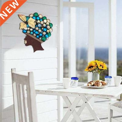 1pc Unfinished Wood Plate Blank Board Women Kids Art Shadow