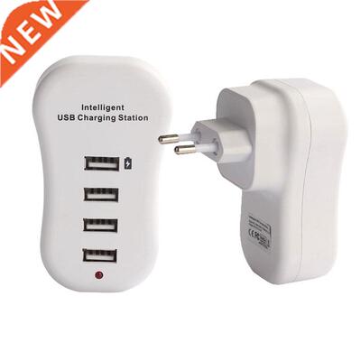 4Port USB Charging Station Charger Adapter For Cell Phone EU