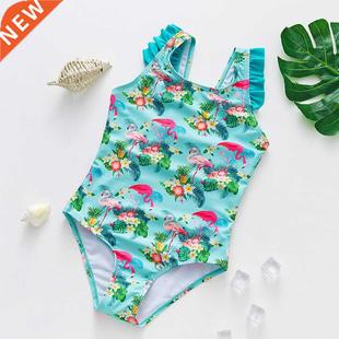 Girls Swimwear 3-10Years Children Swimsuit One Piece Girls S