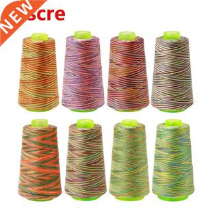 Multcolor Hgh Tenacty Polyester Embrodery Sewng Thread