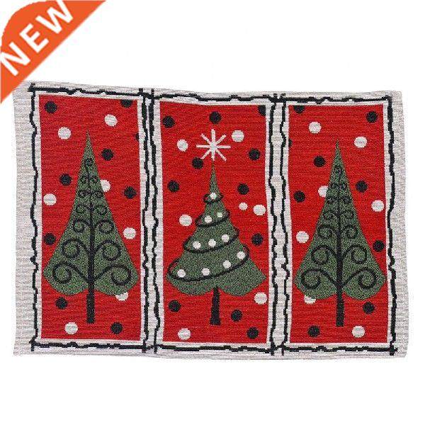 knitted fabric xmas table runner creative multiple colour