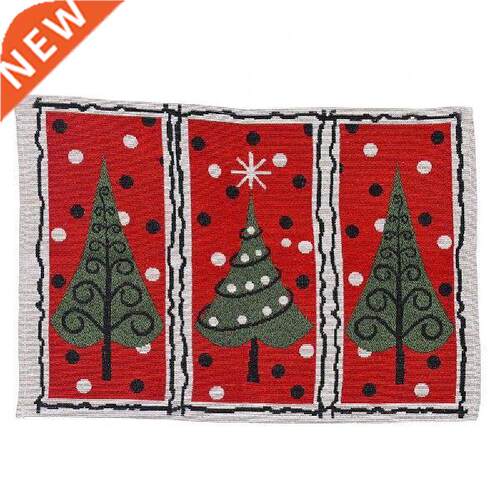 Knitted Fabric Xmas Table Runner Creative Multiple Colour