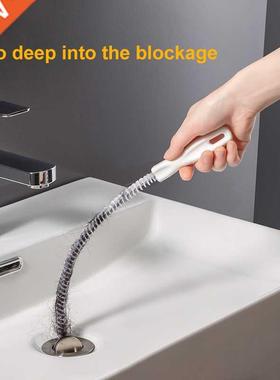 Household multifunctional bendable sewer dredging strip