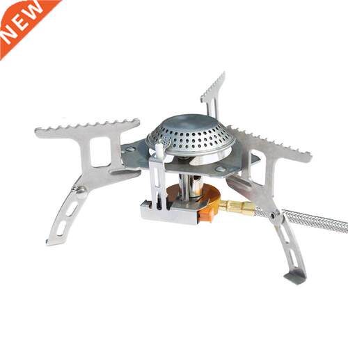 Portable Camping Gas Stove Mini Pocket Stove Split Burner