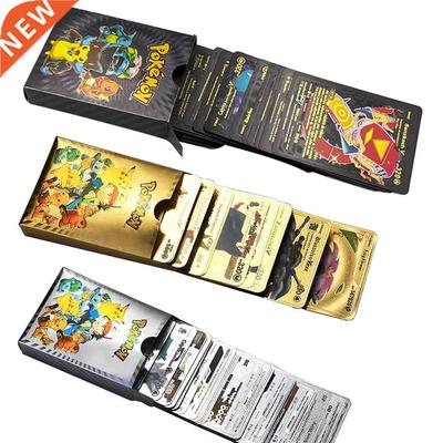 2022 New 54 Pokemon Cards Metal Card V Card PIKACHU Charizar