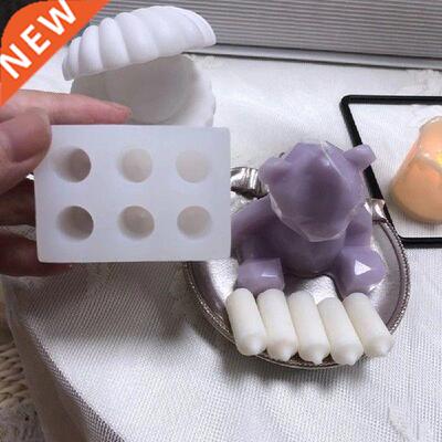 6 In 1 Silicone Mold DIY Epoxy Resin Candle Mould