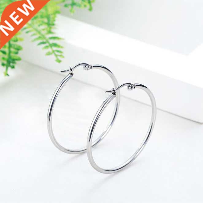 10pcs 15 20 25 40mm 316L Stainless Steel Open Earring Hooks