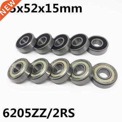 10pcs 6205ZZ 6205-2RS ball bearing 25x52x15mm deep groove ba