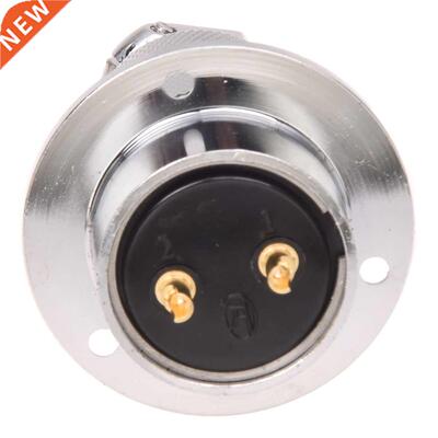 2-Pin Electrical Deck Plug Circular Cable Connector 400V 25A
