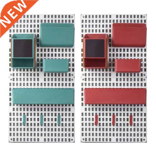 Wall Mount Pegboard Combination Home Kitchen Storage Shelvin