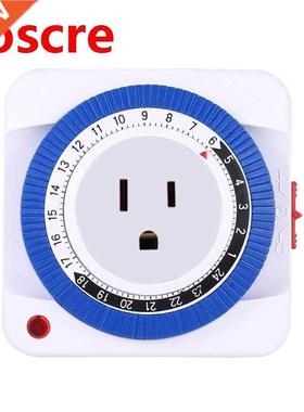 Hoe Sart Tier Switch Socket 24-Hour Cycle Tiing US Plug