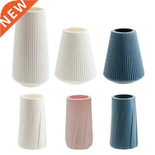 Decorative plastic flower vase dry flower pot for wedding
