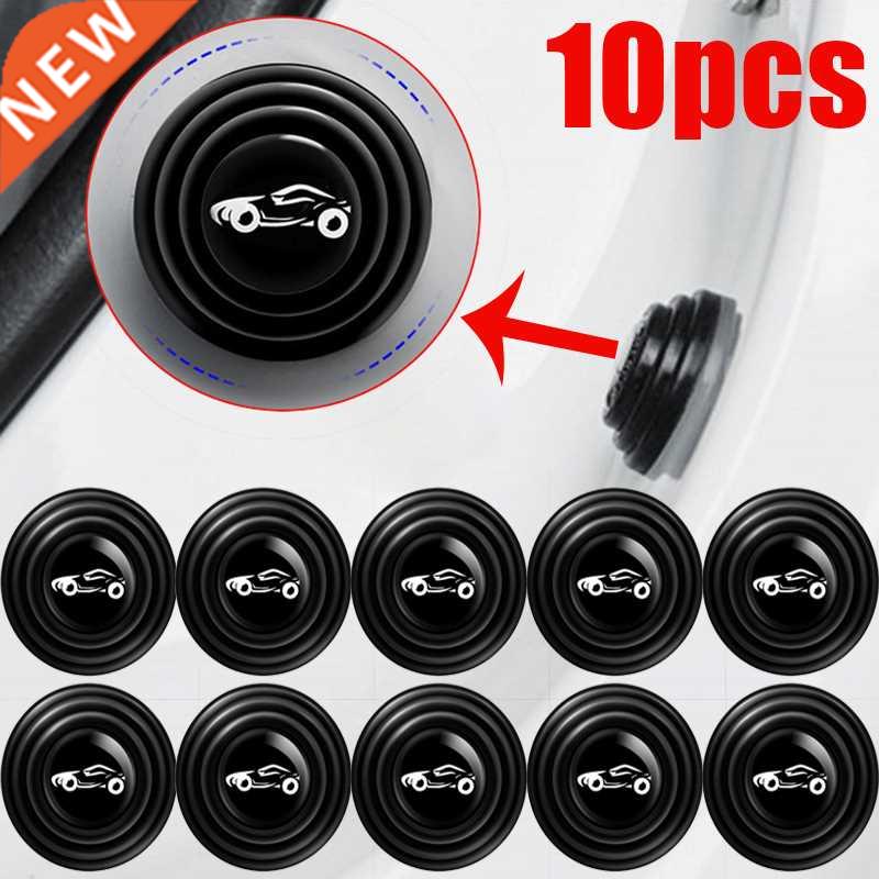 10pcs C Door Hood Trunk Anti-collision Silicone Pad Anti-s
