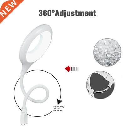 USB LED Table Lamp Portable Student Reading Study Plug-in D
