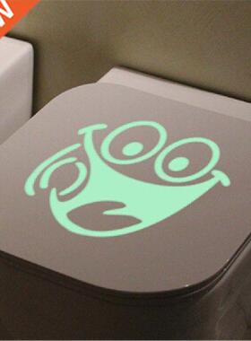Bathroo Luinous Sticker Toilet Fluorescent Wall Sticker