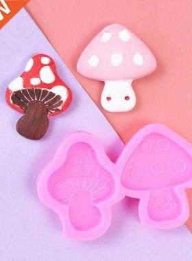 2 Mushroom Fondant Cake Silicone Mold Diy Biscuit Chocolate