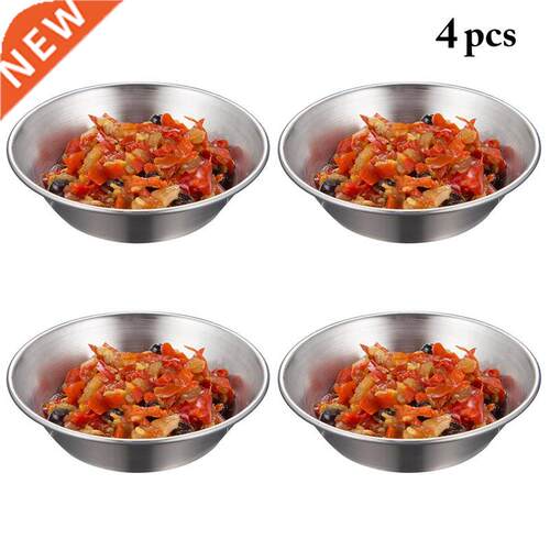 4pcs Seasoning Sauce Dish Cup Plate Small Dish Plates utter