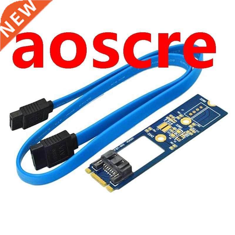 M2 SATA Adapter Convert Card B-M KEY M.2 NGFF SATA SSD to 7P
