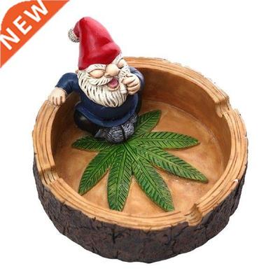 Funny Gnome Ashtrays For Cigarettes Outdoor Handmade Resin