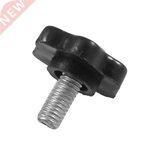 5 Pcs M6 x 15mm Male Thread 25mm Hex Shaped Head Clamping Kn