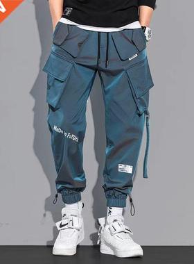 2022 New Men's Pants Japan Fashion Harajuku Streetwe