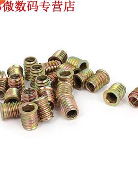 25pcs M8 E-Moer Hout Insert Interface Schroeven Hex Socket M