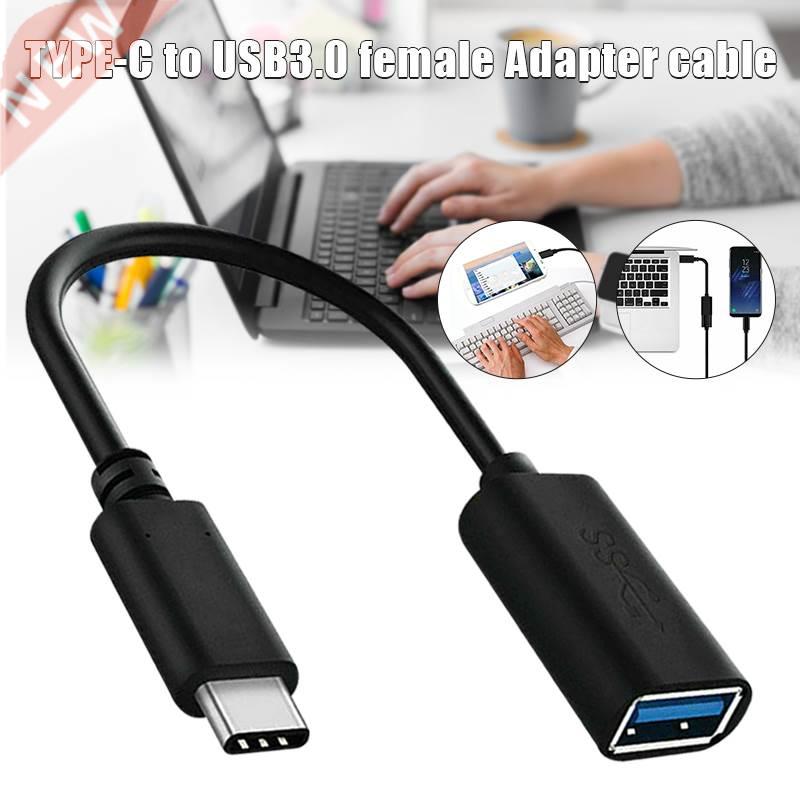 USB C .1 Type C Male to USB .0 Female OTG Adapter Portabl