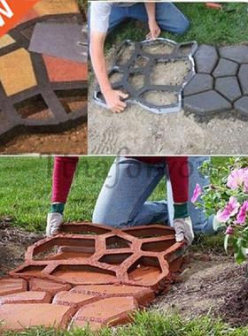 Garden Path Maker Molds Walk Pavement Concrete Mould DIY