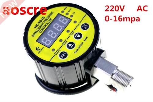 AC220V 16 MPA Digital electric contact pressure gauge digita