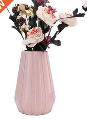 Plastic Flower Vase Decoration Imitation Ceramic Floral Pot