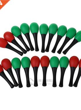 ABWE 10 Pairs of Funny Plastic Percussion Musical Maracas