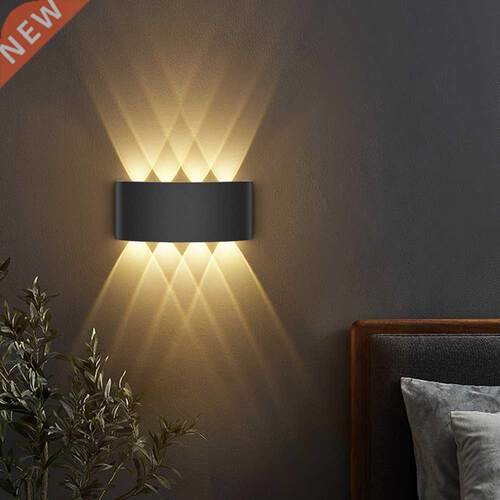 LED Wall Lamp Modern Simple Aluminum Indoor Living Room Bedr