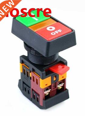 5pcs PPBB-30N ON OFF START STOP Push Button w Light Indicat