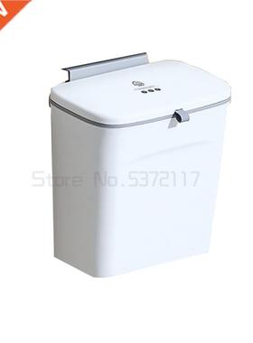 Kitchen garbage can with cover household wall hung toilet