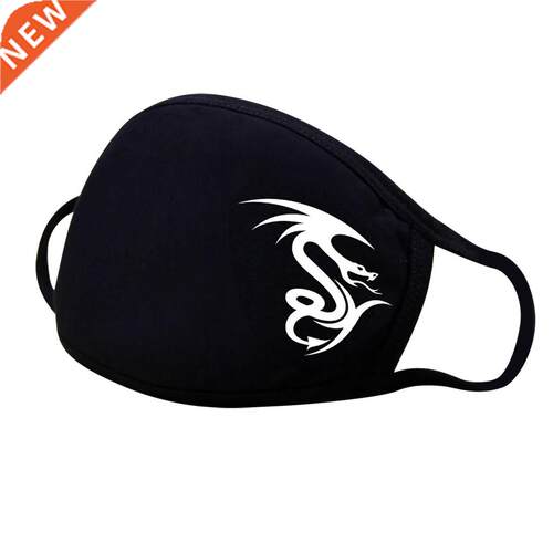 Dragon Mask Adult Fashion Designer Printed Reusable Fabric