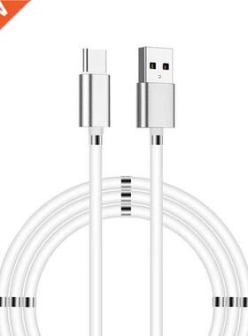 Magnetic Data Cable Magic Rope Retractable Fast Charge For A