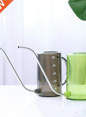 1L Garden Planting Sprinkler Pot Long Mouth Transparent Wate