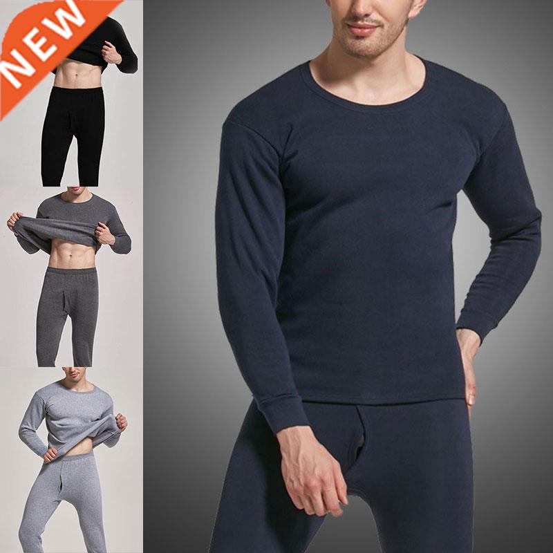 Men Thermal Underwear 2021 Hot Sale Winter Plus Velvet Thick