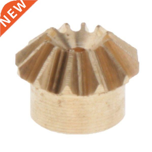 0.4 Modulus Brass Bevel Gear 12 Tooth 1mm Diameter Inner