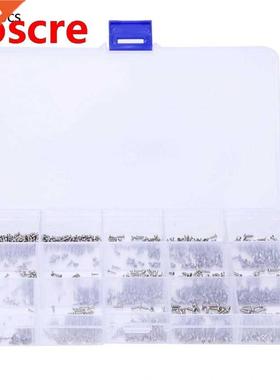 1000PCS /set Miniature Round Head + Countersunk Head Cross S