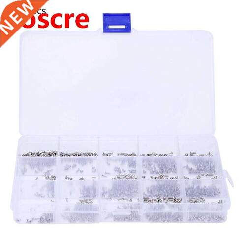 1000PCS /set Miniature Round Head + Countersunk Head Cross S