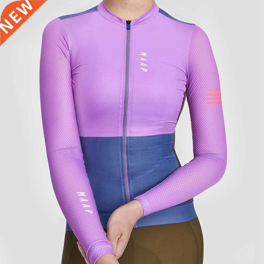 Summer women's long sleeve bicycle jersey Maap Aero Mesh Cyc