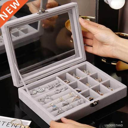 Hot Sales Fashion Portable Velvet Jewelry Ring Jewelry Displ