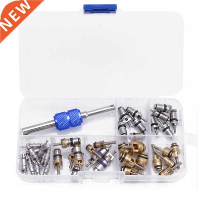 39Pcs R12 R134A Car Conditioning A/C Tire Valve Stem Core Re