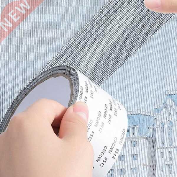 Window Screen Repair Tape Self-adhesive Net Door Fix Patch