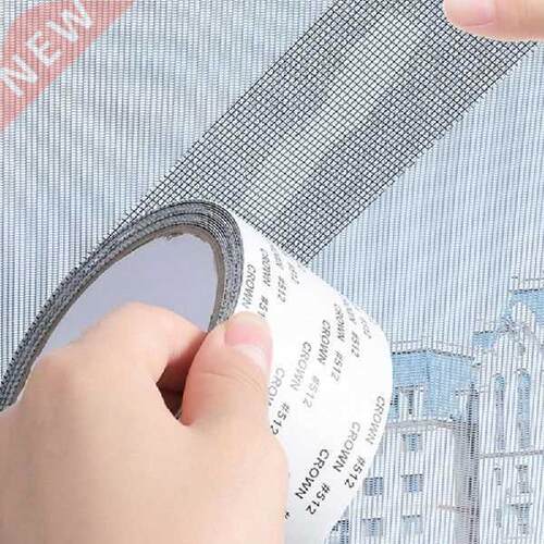 Window Screen Repair Tape Self-adhesive Net Door Fix Patch